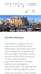 Mobile Screenshot of kayacapital.nl